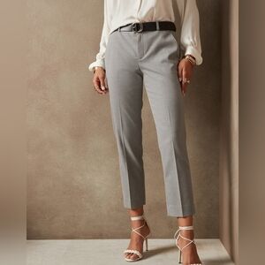 Banana Republic Gray Ankle Pants